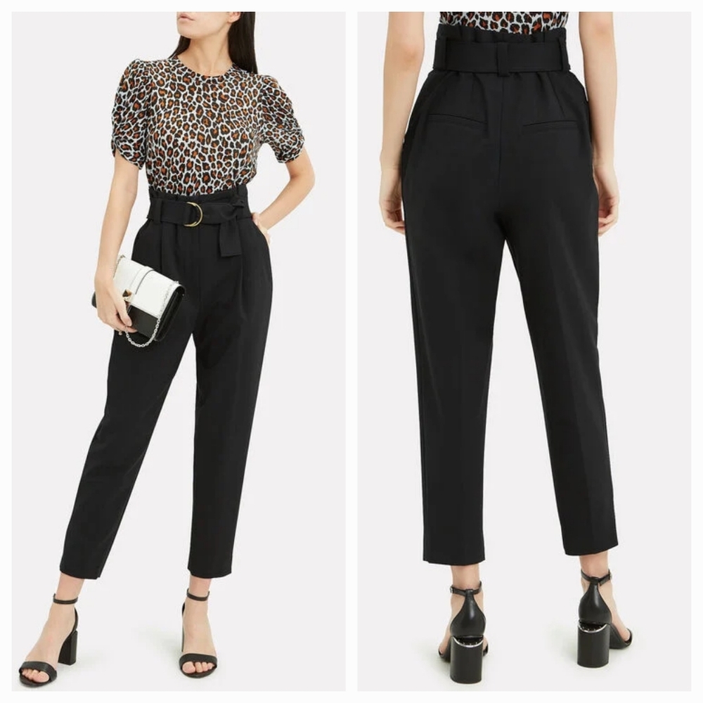 A.L.C. Diego Tapered Paperbag Trousers Size 2-6